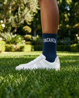 2-Pack Vacanza Socks - White & Navy