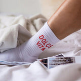 Dolce Vita Tennis Socks - White