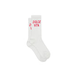 Dolce Vita Tennis Socks - White