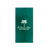 Retro Resort Beach Towel - Green