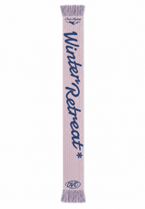 Winter Retreat Scarf - Pink