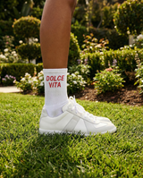 Dolce Vita Tennis Socks - White
