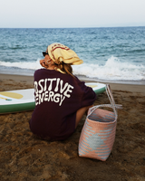 Positive Energy Sweater - Burgundy