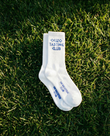Ouzo Tasting Tennis Socks - White