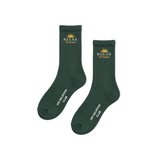 Time2Relax Tennis Socks - Dark Green