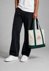 Time2Relax Shopping Bag - Dark Green