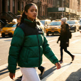 Members Club Puffer Jacket - Green