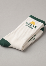 Time2Relax Tennis Socks - White