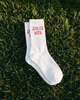 Dolce Vita Tennis Socks - White