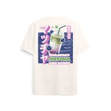 Blueberry Matcha T-Shirt - Beige