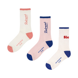3-Pack Socks Set Retreat Yourself - Multicolor