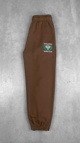 Tennis Ladies Jogging Pants - Chocolate
