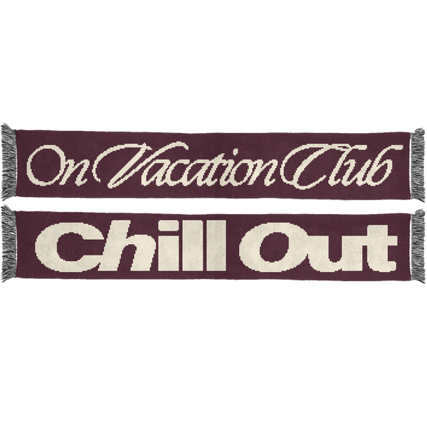 Chill Out Scarf - Burgundy