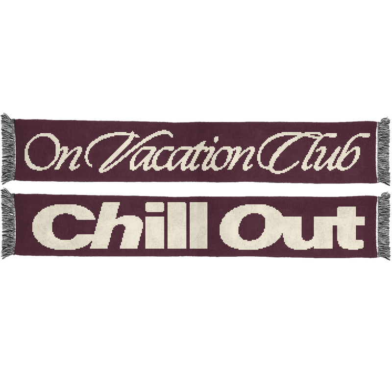 Chill Out Scarf - Burgundy