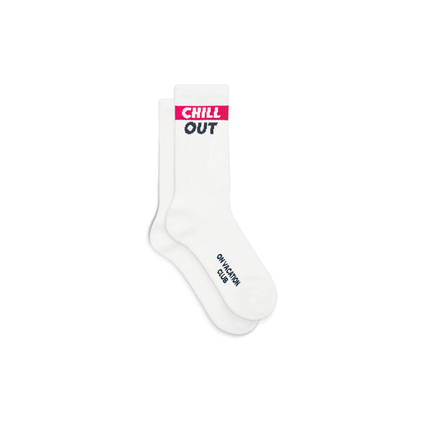 Chill Out Tennis Socks - White