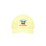 Cherry Cap - Pastel Yellow