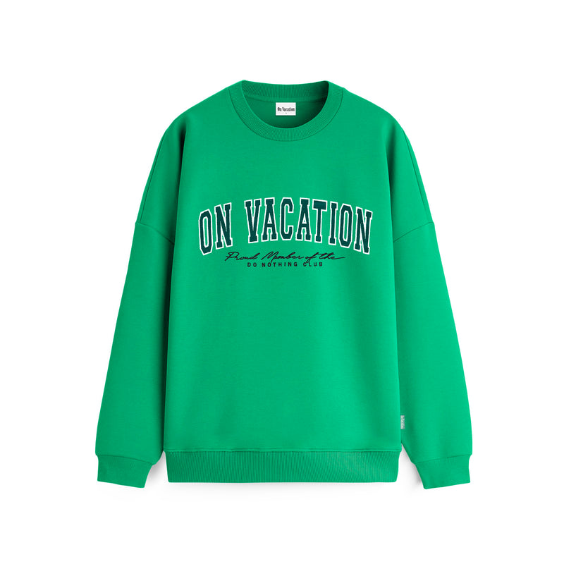 Yellow vacation sweatshirt outlet