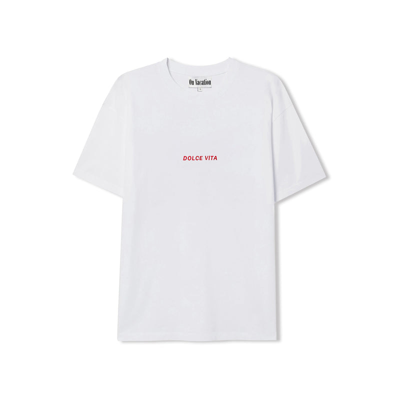 Dolce Vita T-Shirt - White – On Vacation