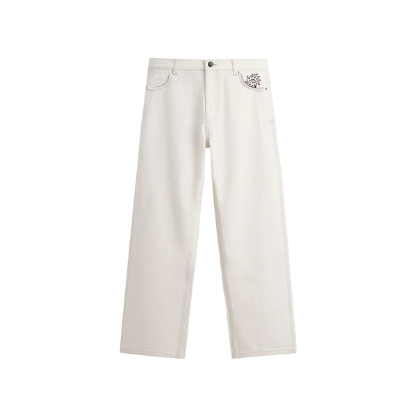 90s Casual Jeans - Beige