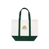 Time2Relax Shopping Bag - Dark Green
