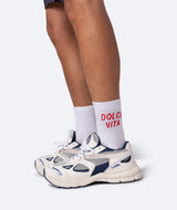 Dolce Vita Tennis Socks - White