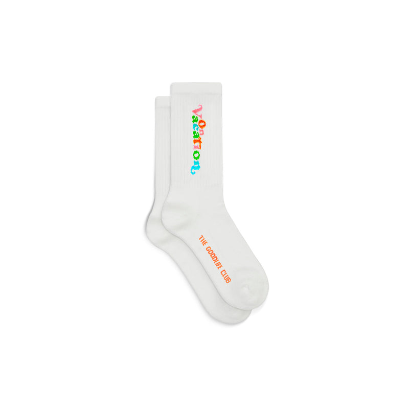 Enjoy Tennis Socks - White