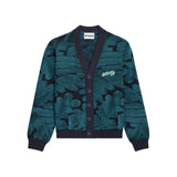 Forest Knit Cardigan - Green