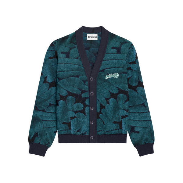 Forest Knit Cardigan - Green