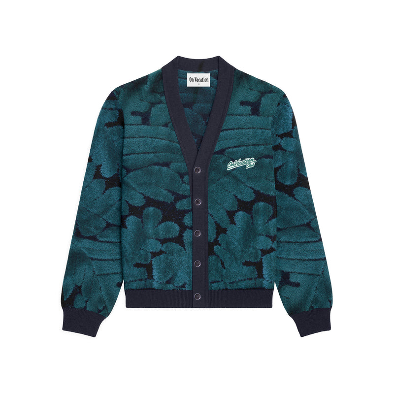 Forest Knit Cardigan - Green