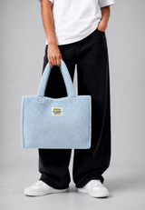 Holiday Service Fleece Bag - Light Blue