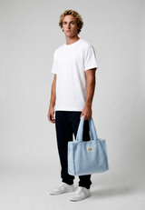Holiday Service Fleece Bag - Light Blue