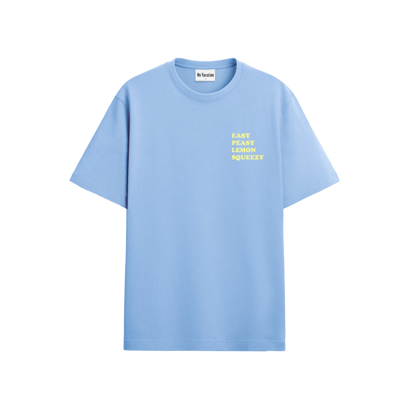 Lemon Squeezy T-Shirt - Light Blue – On Vacation