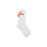 Less Upsetti Tennis Socks - White