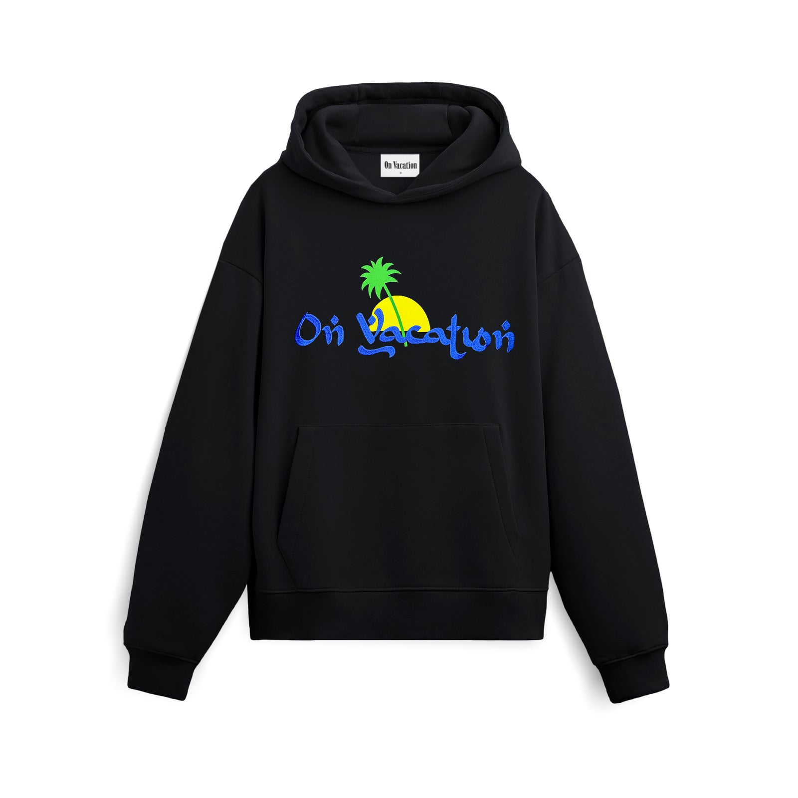 Oasis Hoodie Black – On Vacation