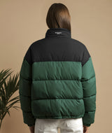 Members Club Puffer Jacket - Green