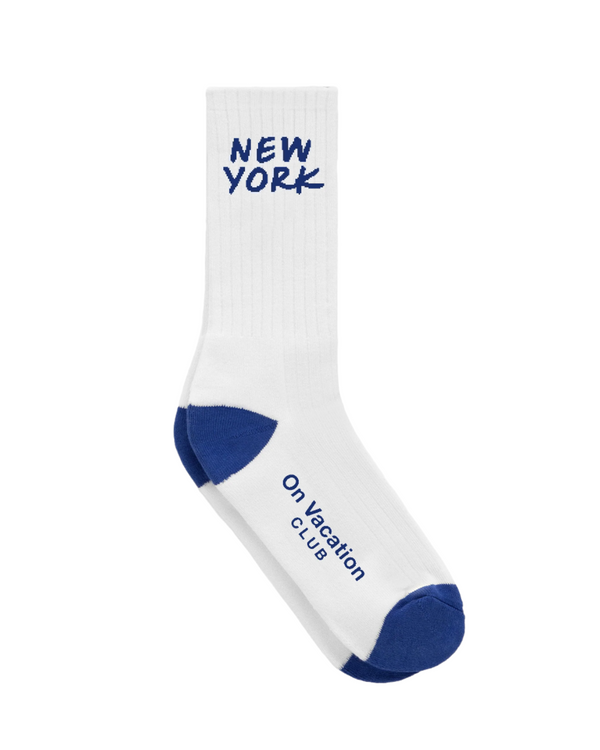 New York Tennis Socks - White