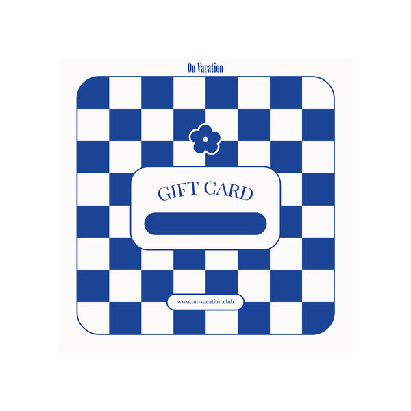 On Vacation Gift Card