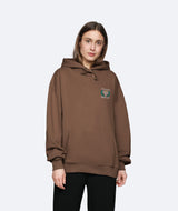 Tennis Ladies Hoodie - Chocolate