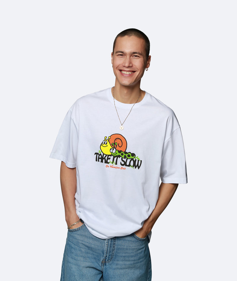 Take It Slow T-Shirt - White