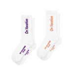 2-Pack Socks Set Basic Logo - White
