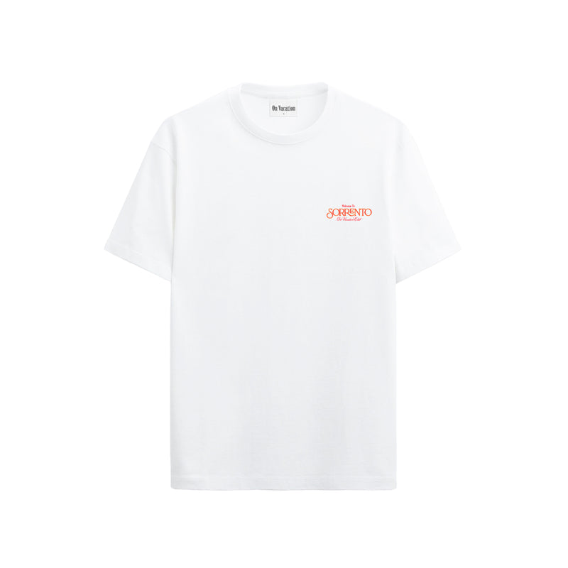 Sorrento T-Shirt - White – On Vacation