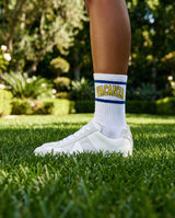 Vacanza College Socks - White