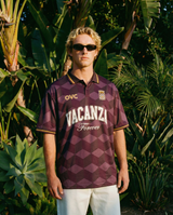 Vacanza Soccer Jersey - Burgundy