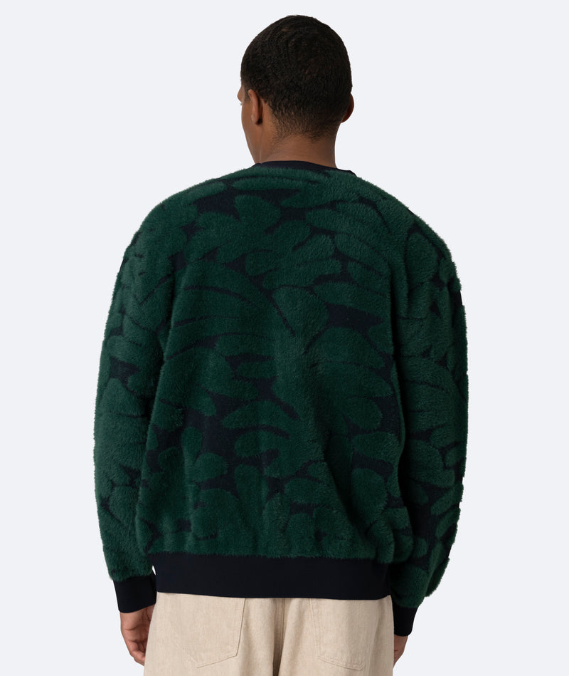Forest Knit Cardigan - Green