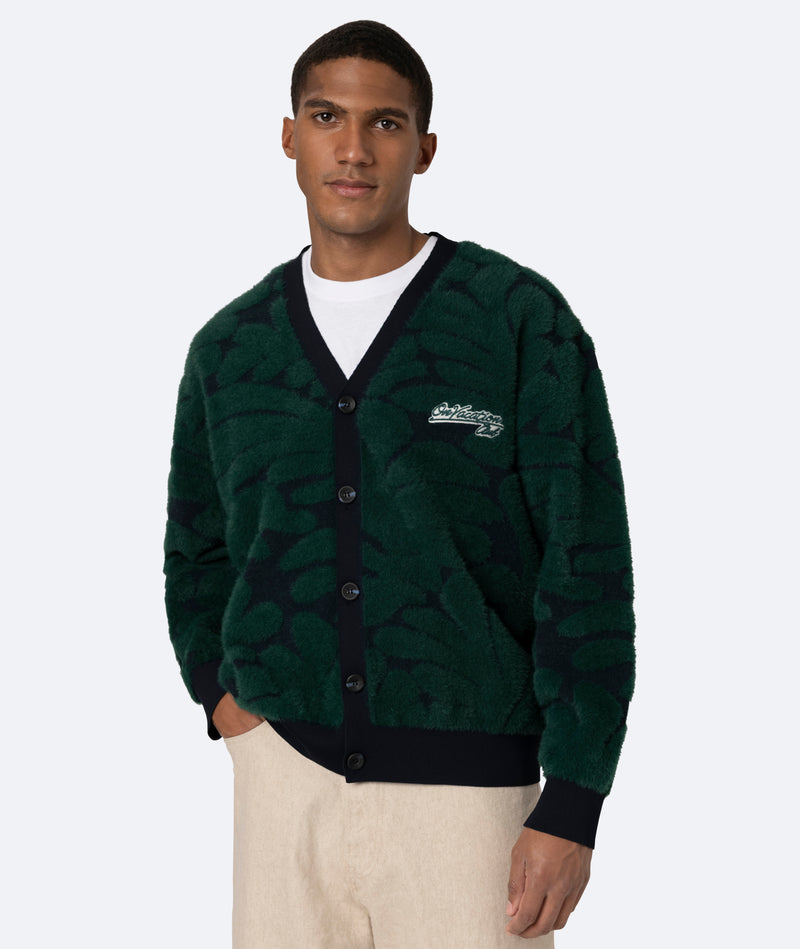 Forest Knit Cardigan - Green