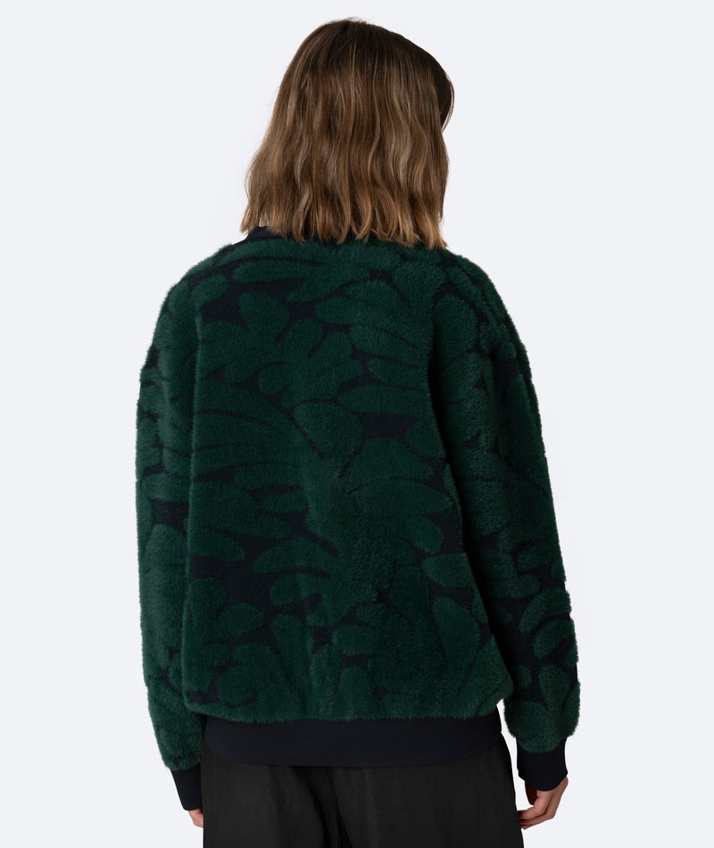 Forest Knit Cardigan - Green