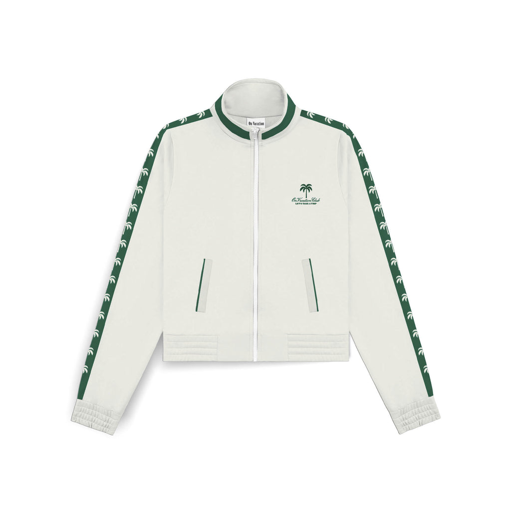 Retro Resort Track Jacket - Off White – On Vacation