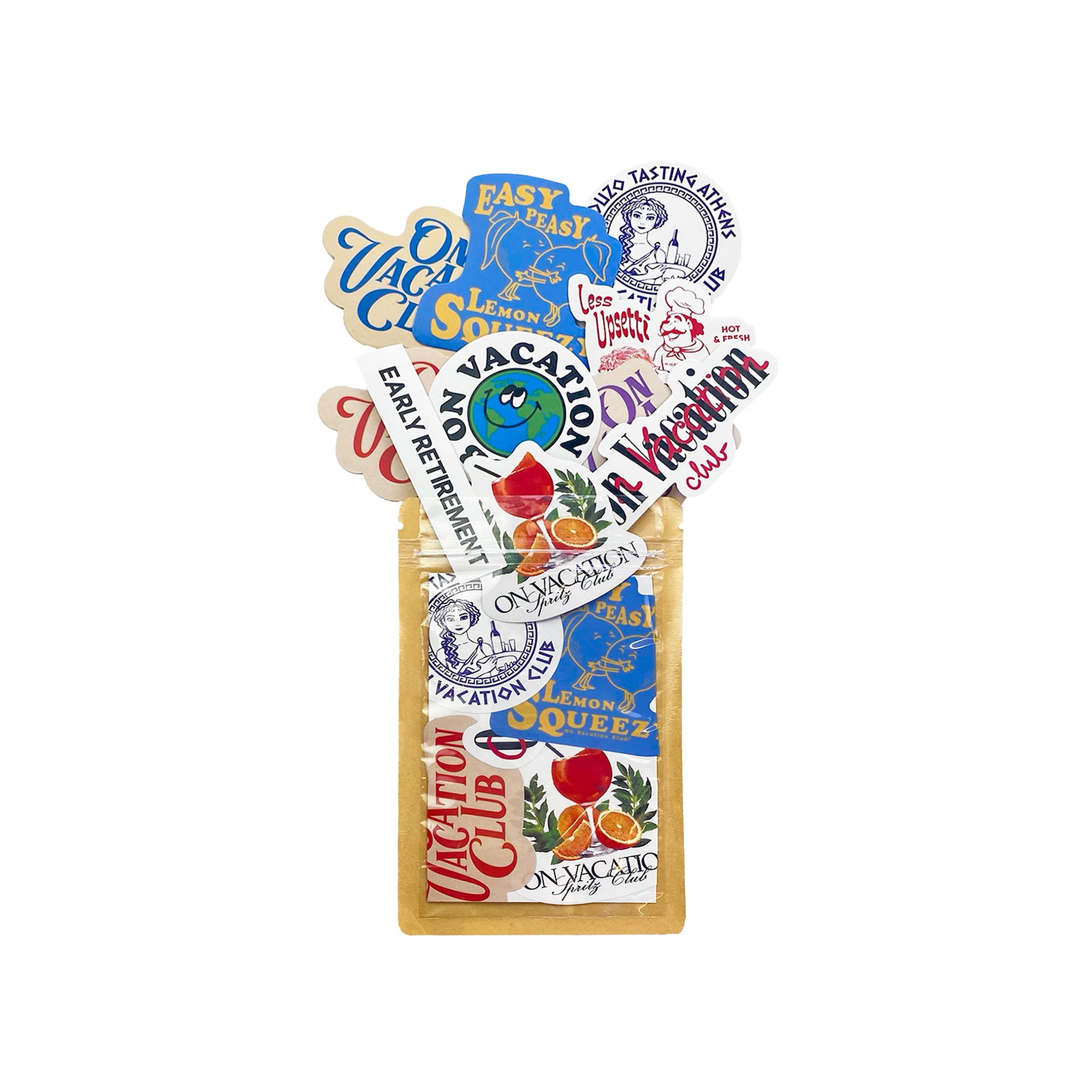 Sticker Set - 10 Pieces – On Vacation