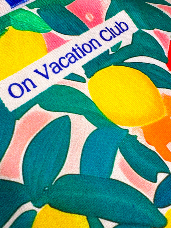 Santorini Beach Towel - Multi
