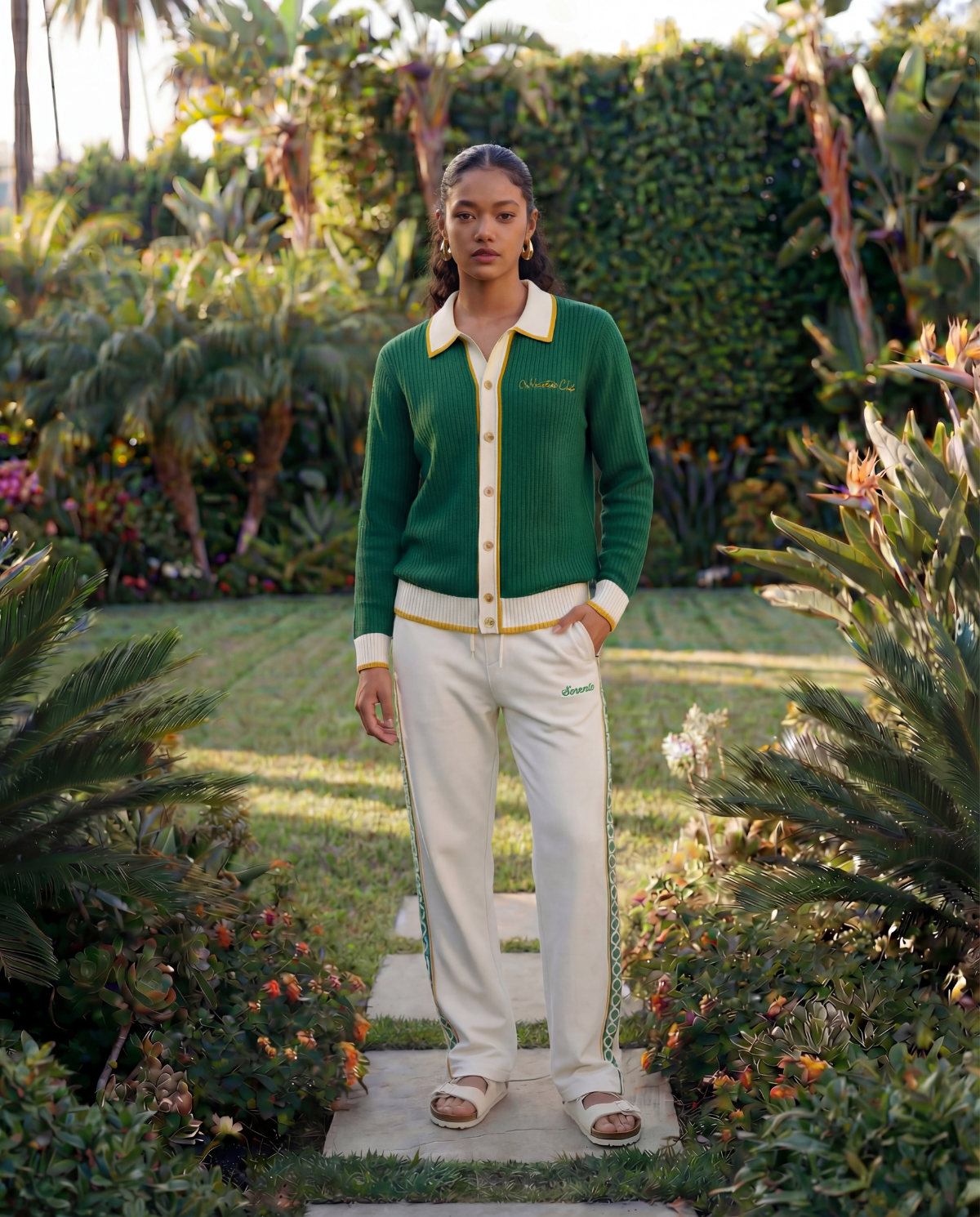 Sorrento Knit Jacket - Green – On Vacation